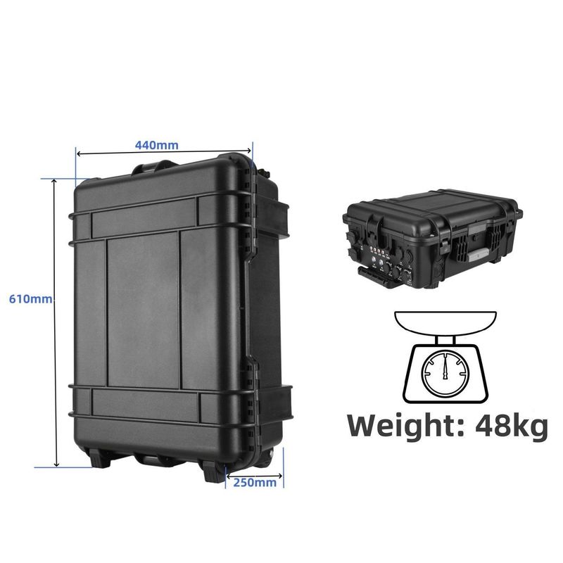 5000W/4800W Battery UPS Portable Power Station for Outdoor Homes 6-7h Charging Time