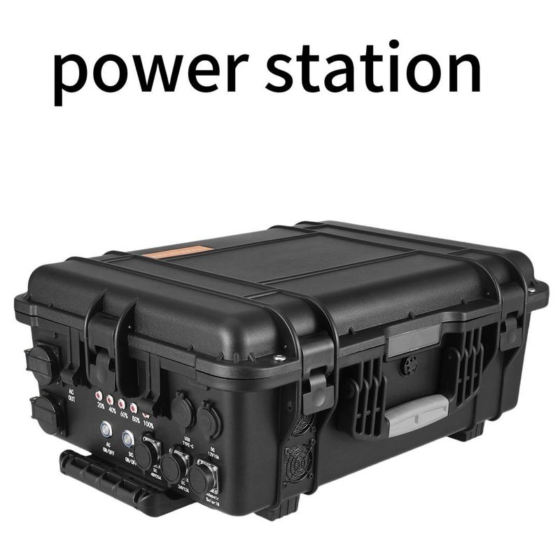 ST-60 6000W/6216wh High Power Energy Storage Portable Power Station for Outdoor Camping