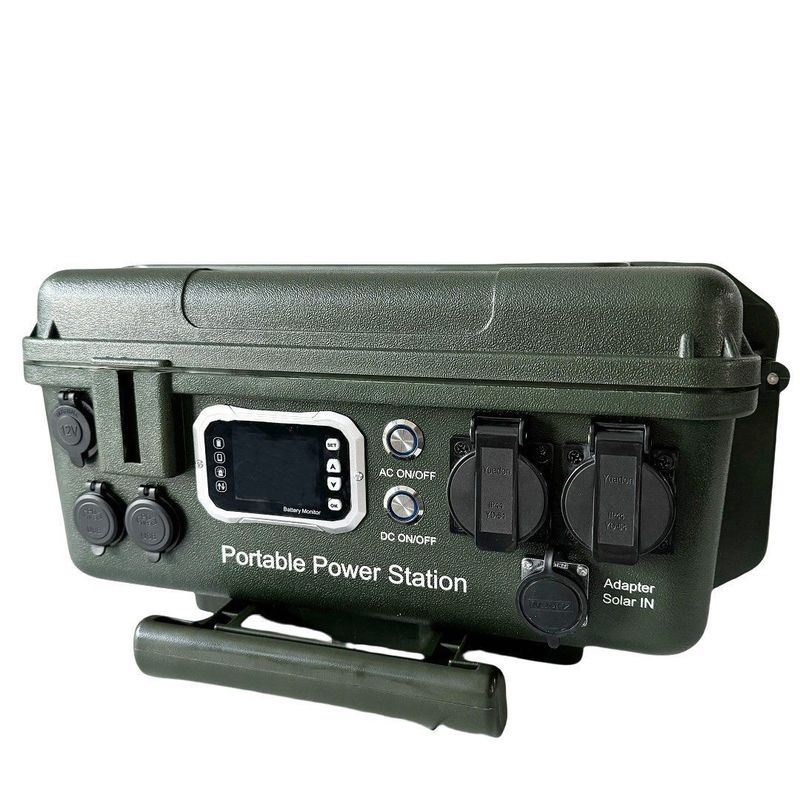 High Power AC Portable Rechargeable 6000W 6048wh Energy Power Station with Type-C 65W