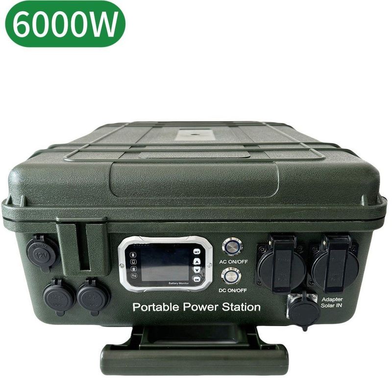 Pure Sine Wave Output 6000W/5000W7000W High Power Emergency Power Supply for Outdoor