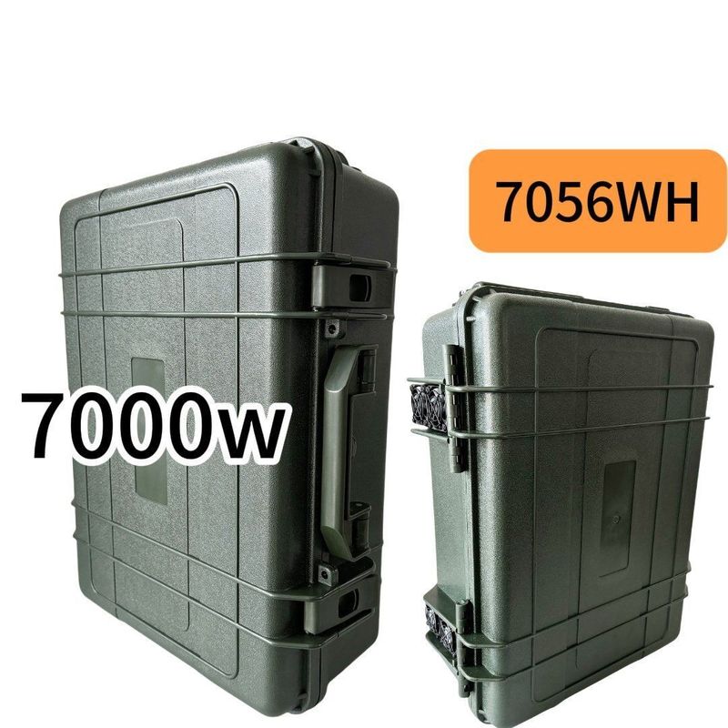 Travel Backup Power 7000W Portable Power Station with Dual Intelligent Forced Cooling