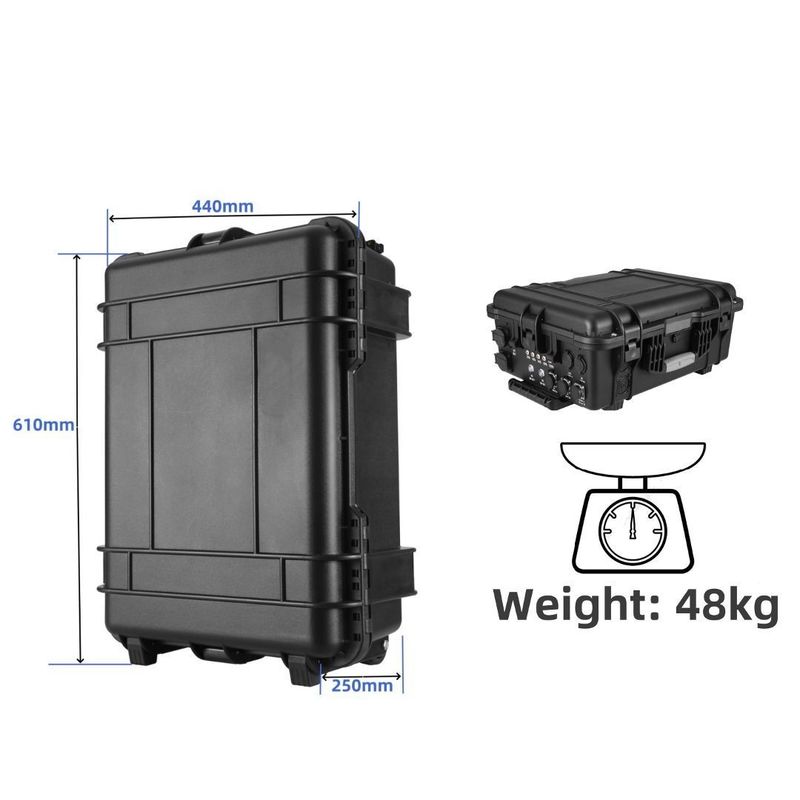 5000W Portable Lithium Energy Storage Power Supply for Travel and Outdoor Power Needs