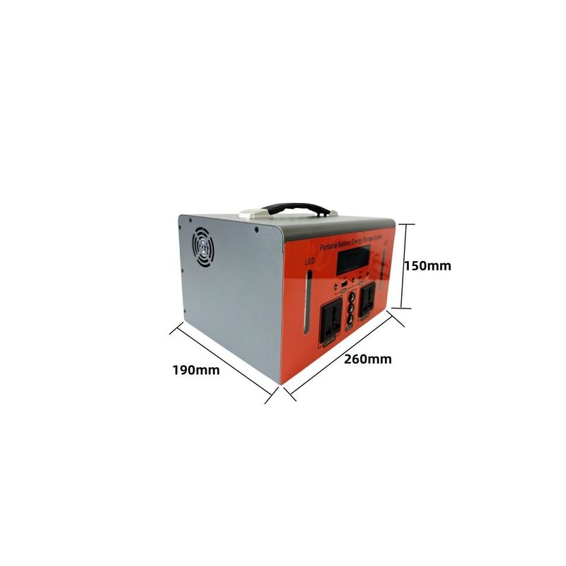 Portable Power Station 3000kw with Correction Wave Output and Rated 500W Output Power