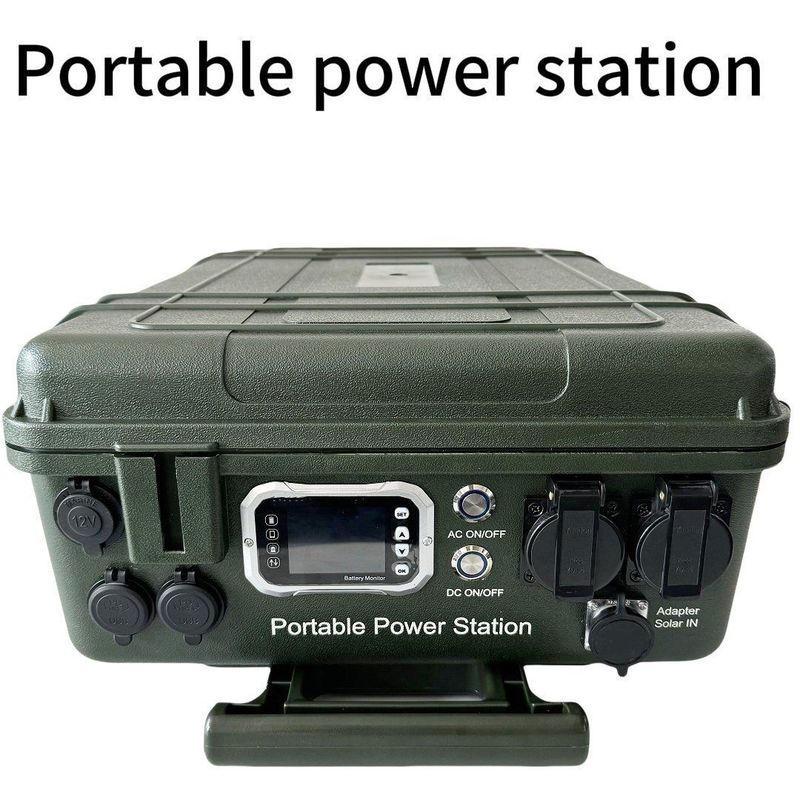 3000W Peak 6000W Portable Supply Generator Pure Sine Wave for Camping Emergencies