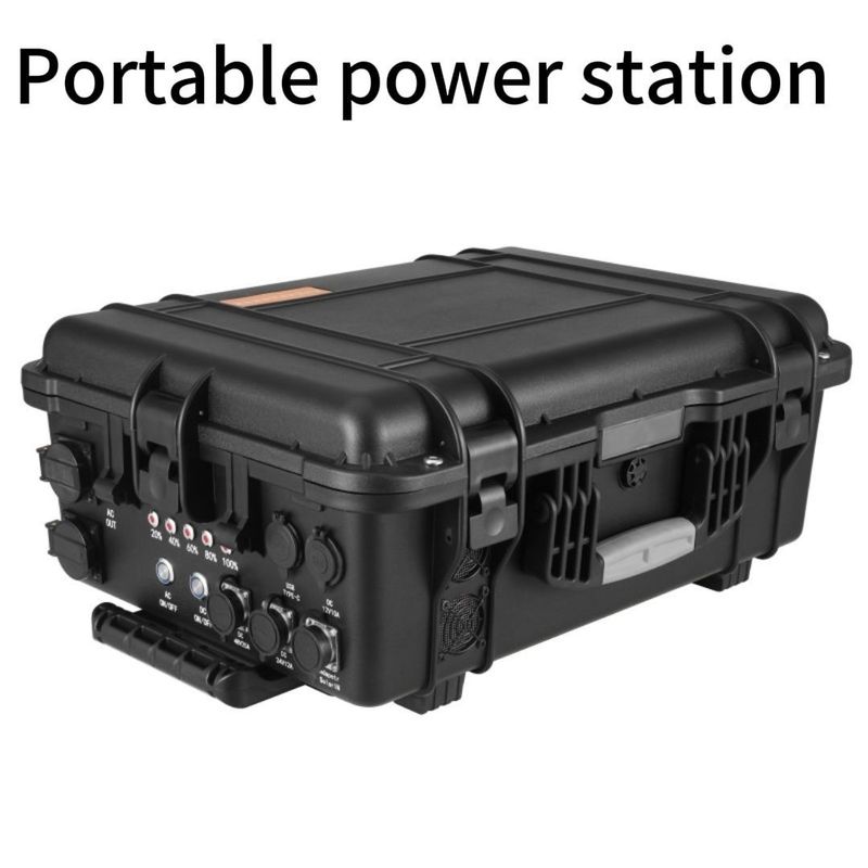 3000W-7000W Household Energy Storage Solar Power System Outdoor Mobile Power Station